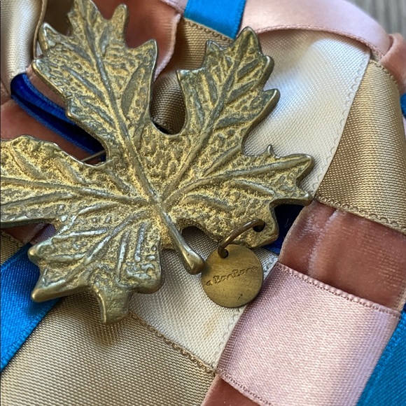 Woven ribbon multi colour clutch - Picture 2 of 6